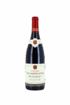 A bottle of Domaine Trimbach Riesling wine with a red cap.